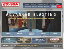 Tablet Screenshot of guyson.com